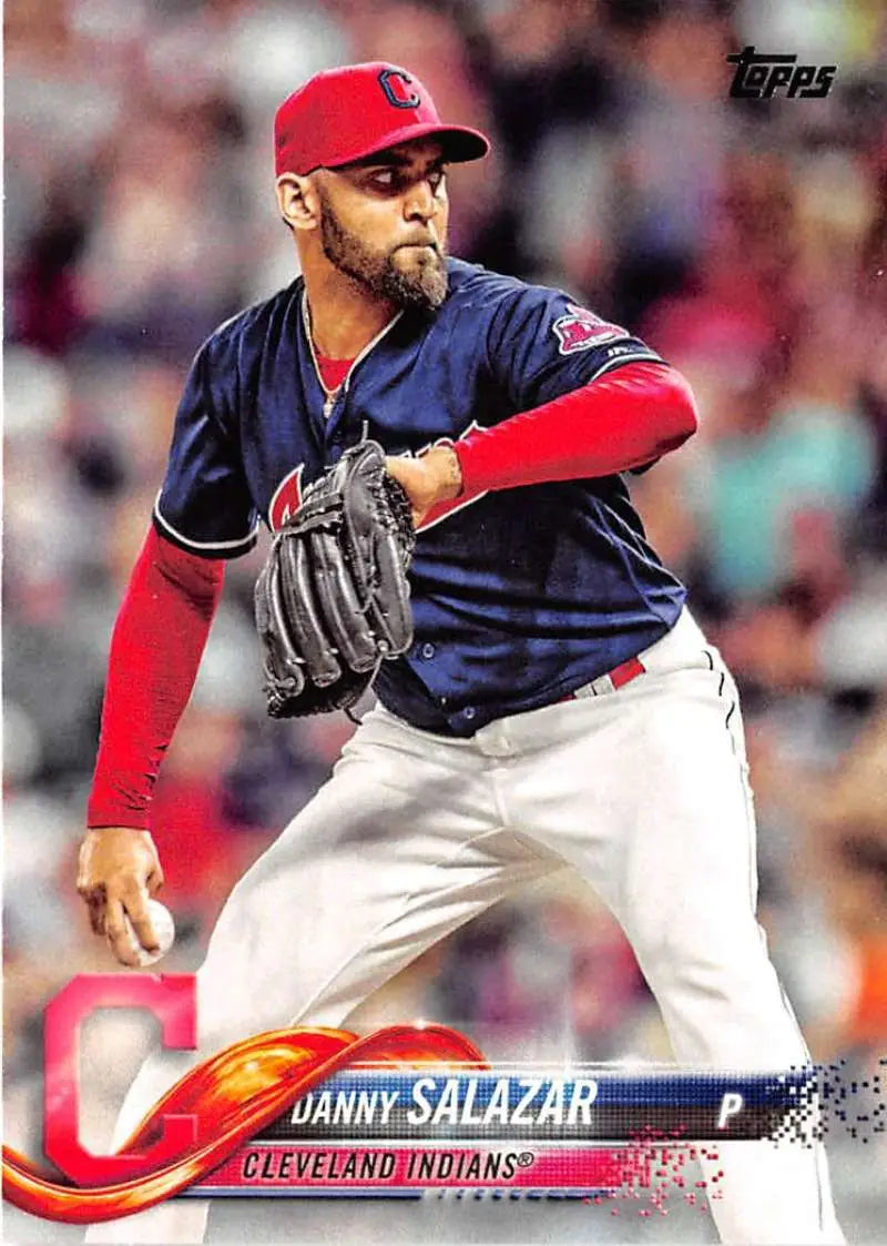 2018 Topps #38 Danny Salazar NM-MT Indians