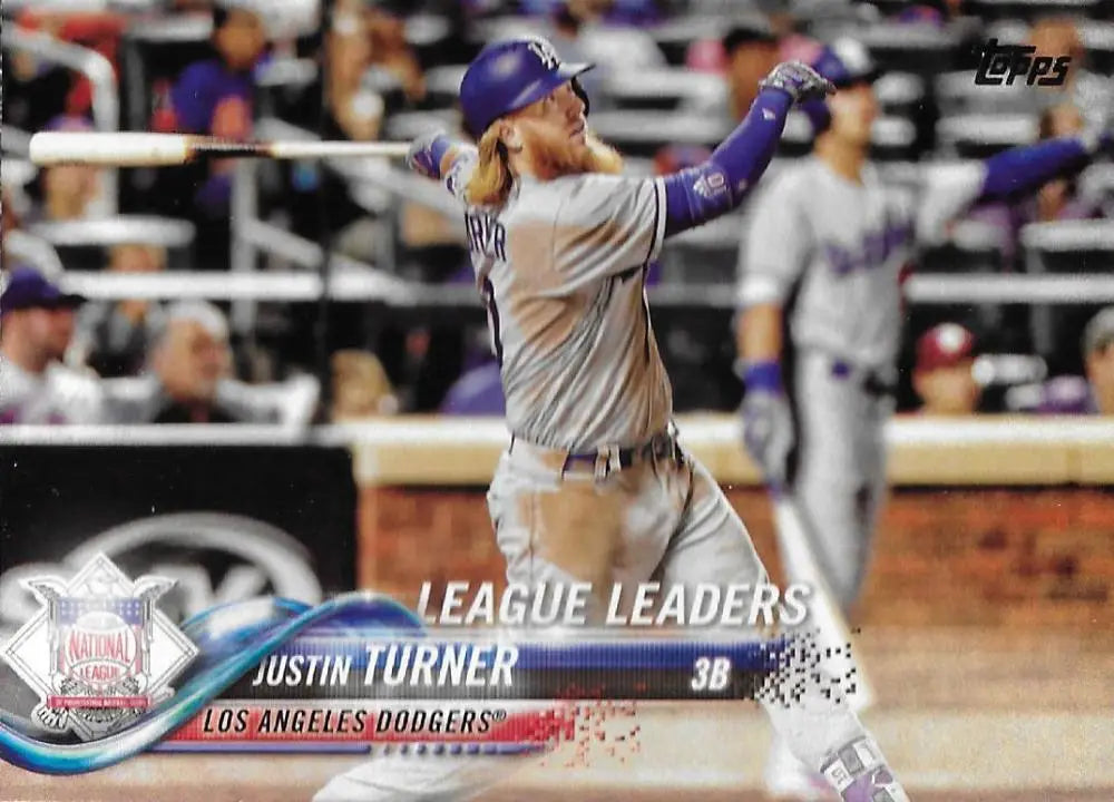 2018 Topps #108 Justin Turner NM-MT Dodgers