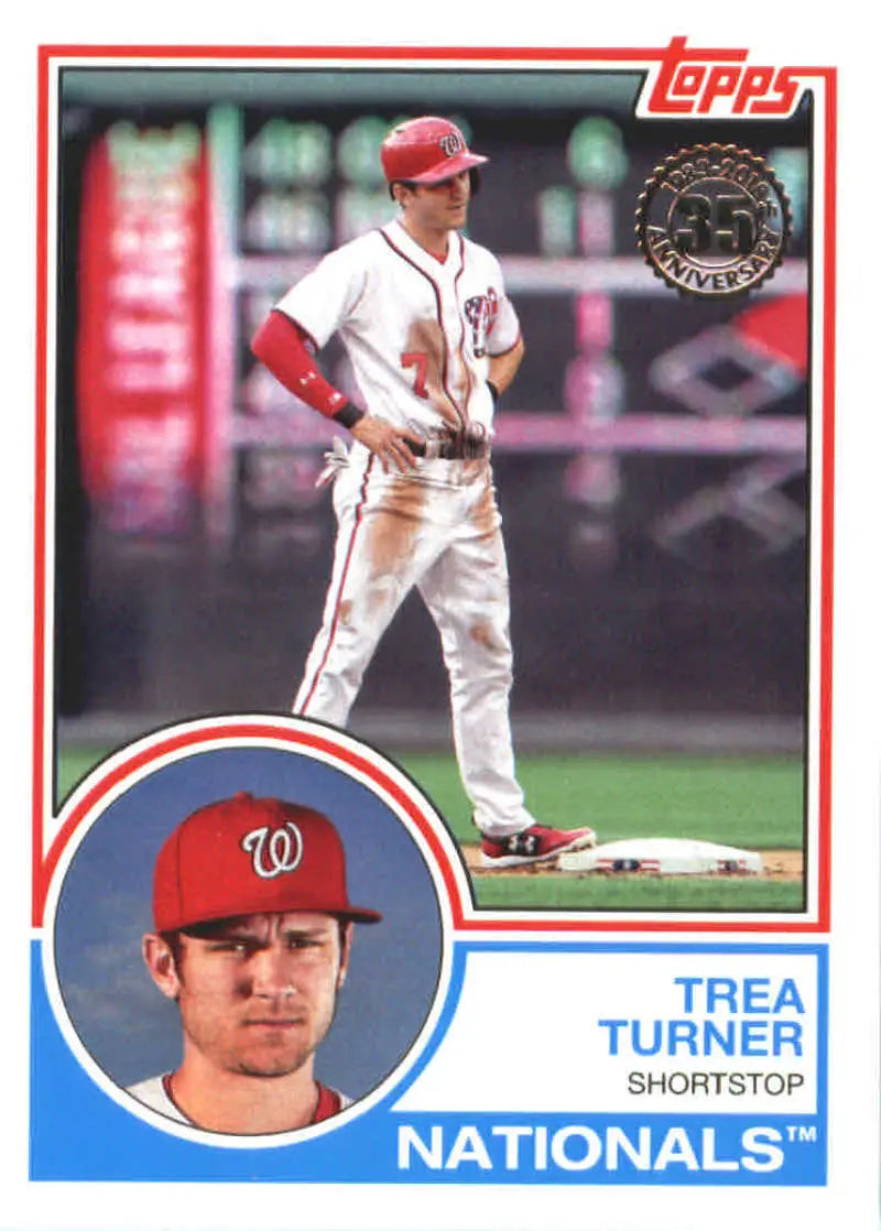 2018 Topps 1983 Topps #83-82 Trea Turner NM-MT Nationals