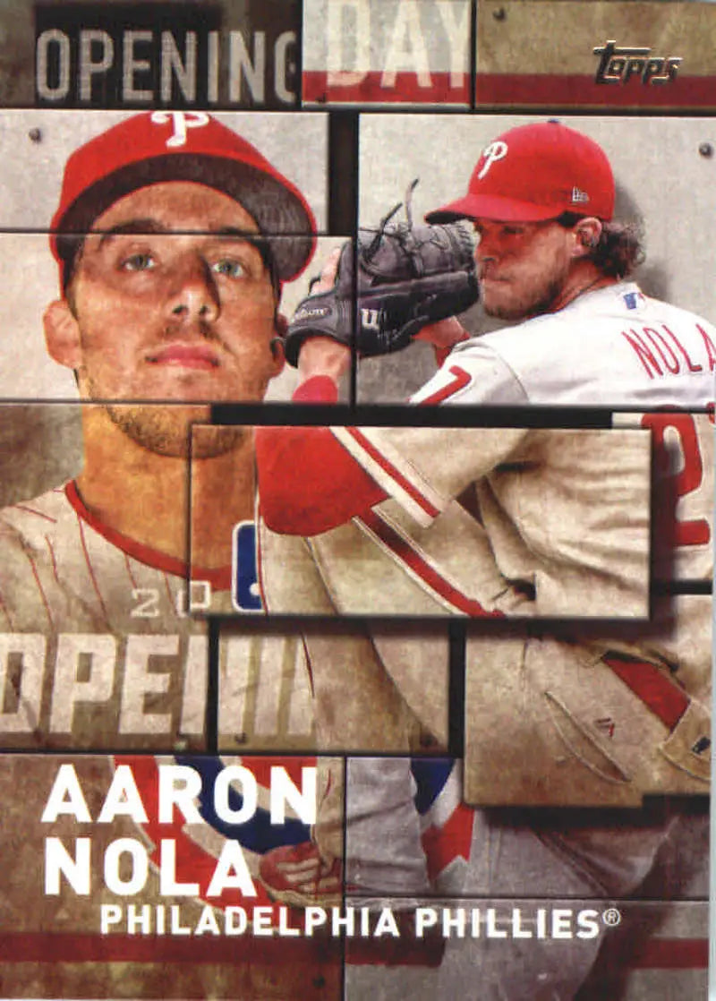 2018 Topps MLB Opening Day #OD-23 Aaron Nola NMMT Phillies