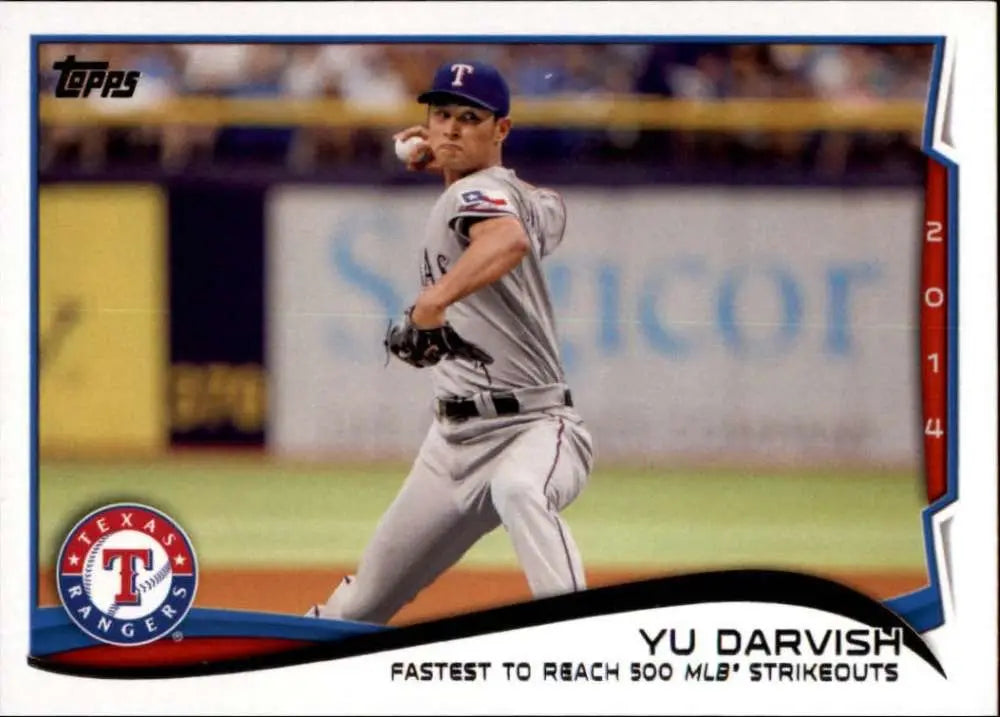 2014 Topps Update #US-250 Yu Darvish NM-MT Rangers ID:70837