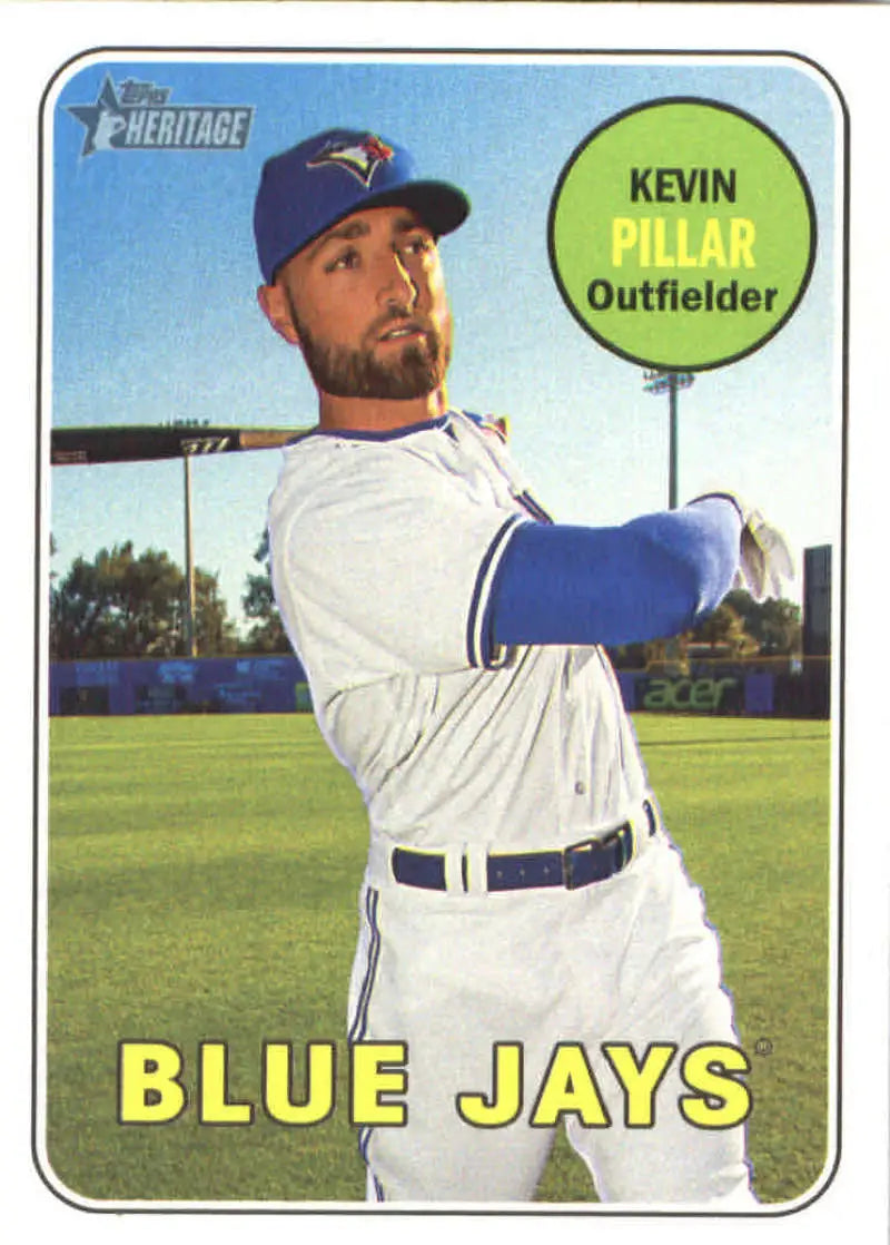 2018 Topps Heritage #396 Kevin Pillar NM-MT Blue Jays