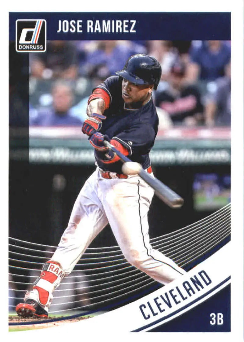 2018 Donruss #173 Jose Ramirez NM-MT Indians