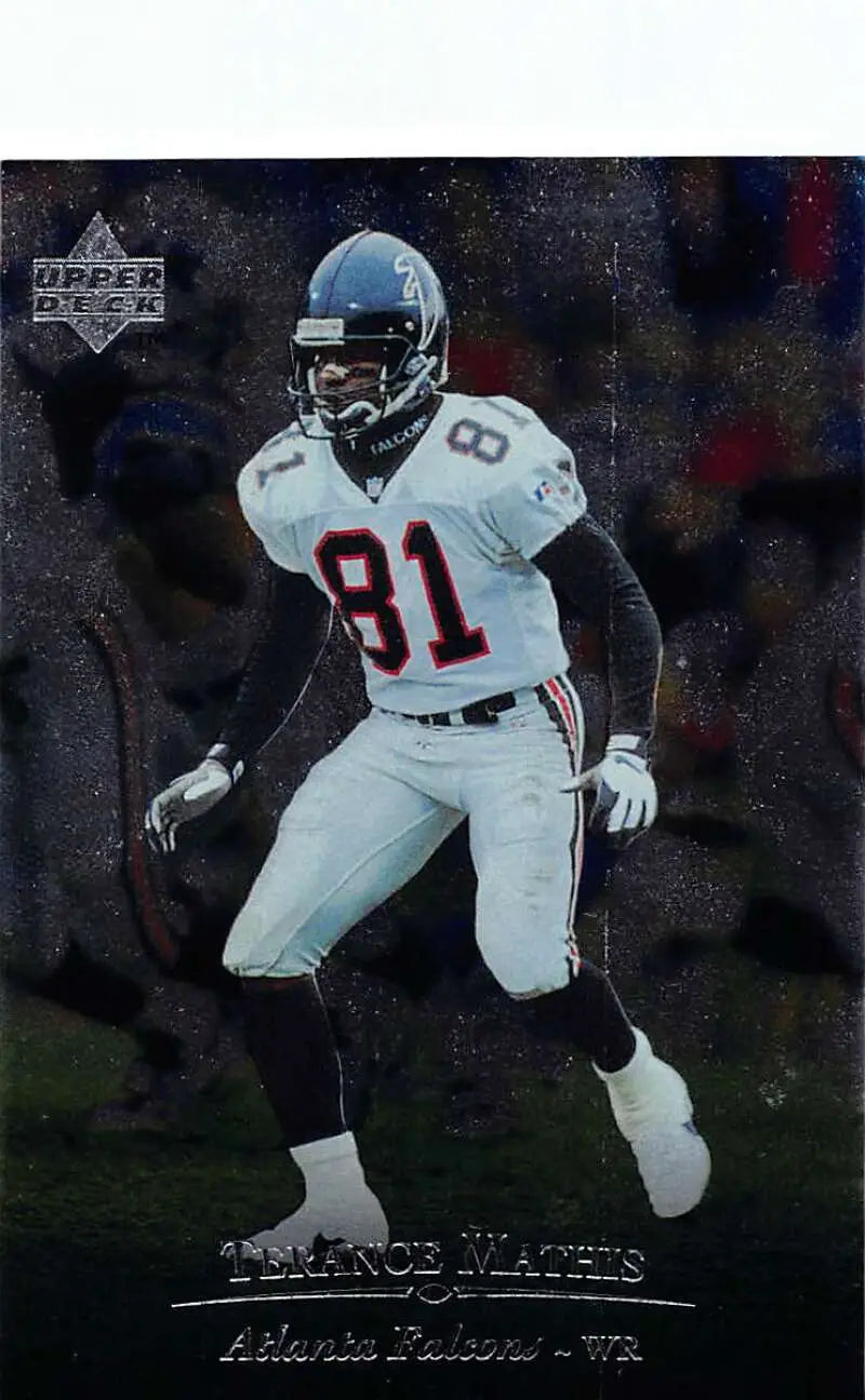 1996 Upper Deck Silver #2 Terance Mathis NM-MT Falcons ID:79581