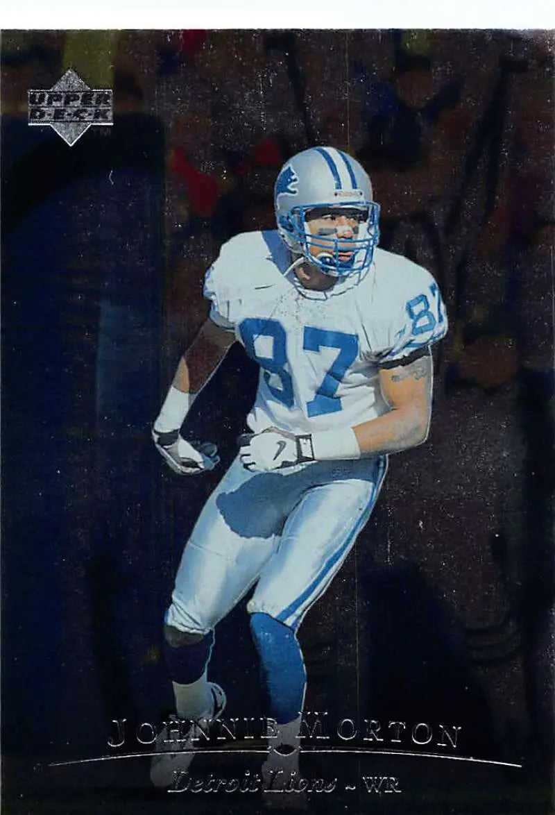 1996 Upper Deck Silver #10 Johnnie Morton NM-MT Lions ID:79588