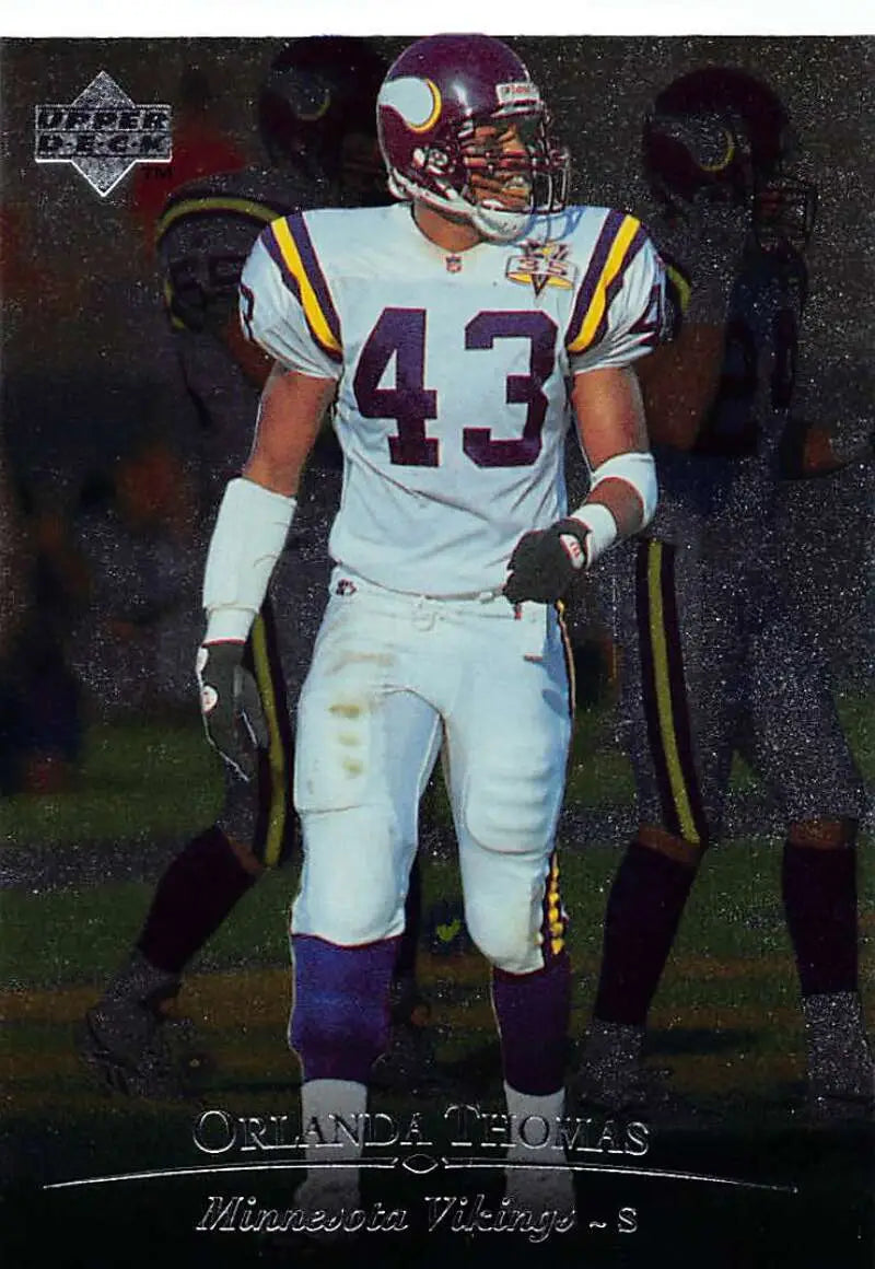 1996 Upper Deck Silver #17 Orlando Thomas NM-MT Vikings ID:79595