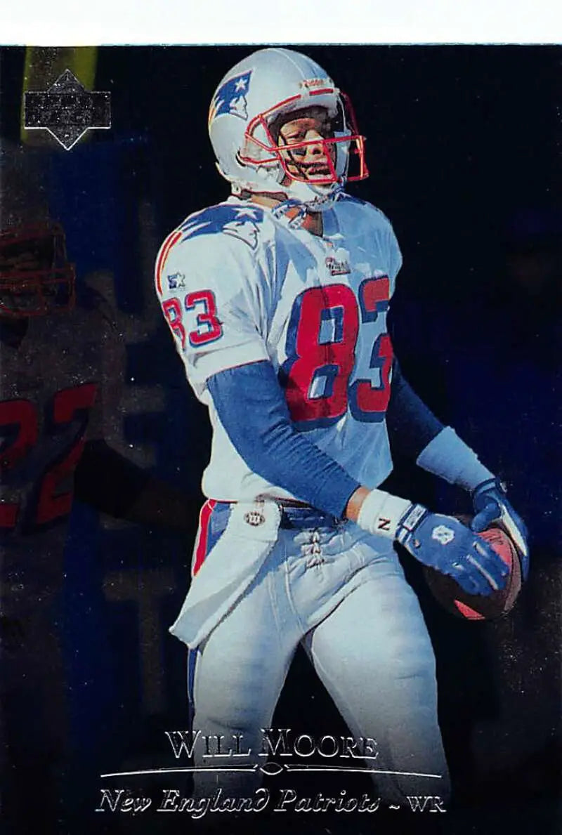 1996 Upper Deck Silver #18 Will Moore NM-MT Patriots ID:79596