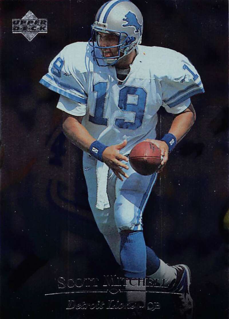 1996 Upper Deck Silver #40 Scott Mitchell NM-MT Lions ID:79618