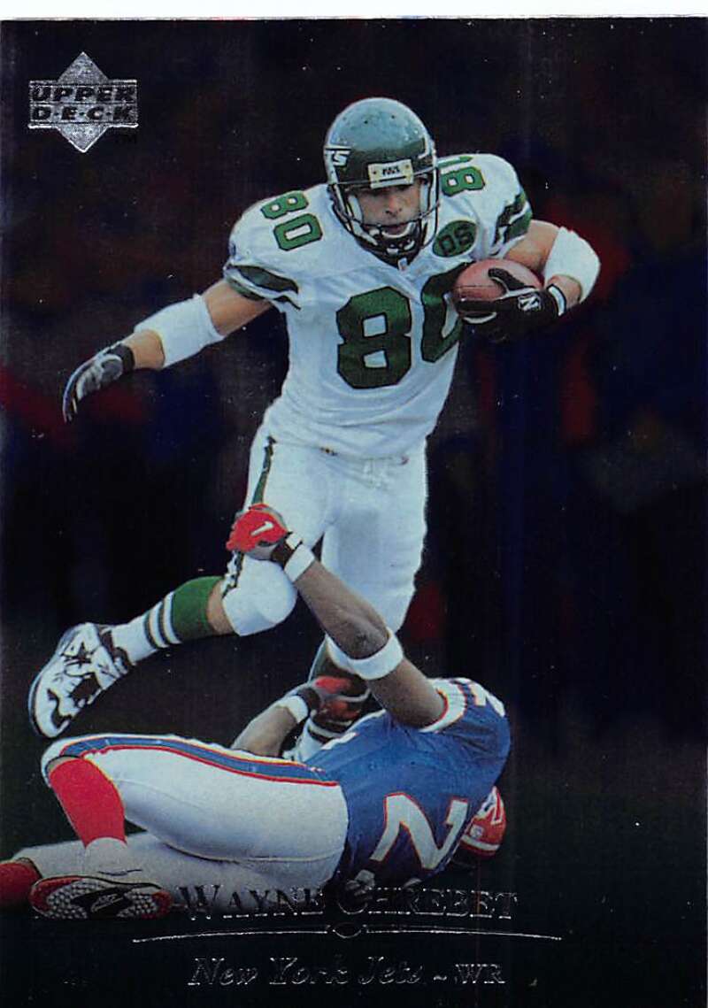 1996 Upper Deck Silver #51 Wayne Chrebet NM-MT NY Jets ID:79629