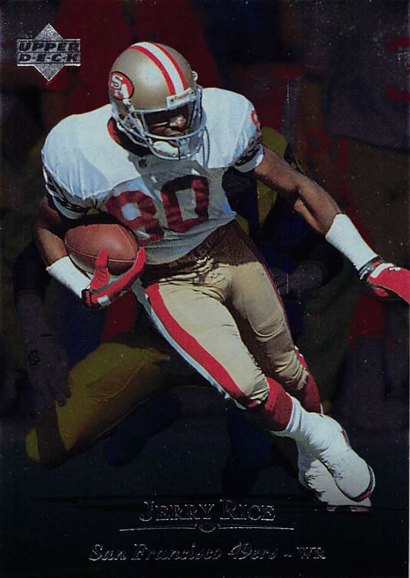1996 Upper Deck Silver #55 Jerry Rice NM-MT 49ers ID:79633