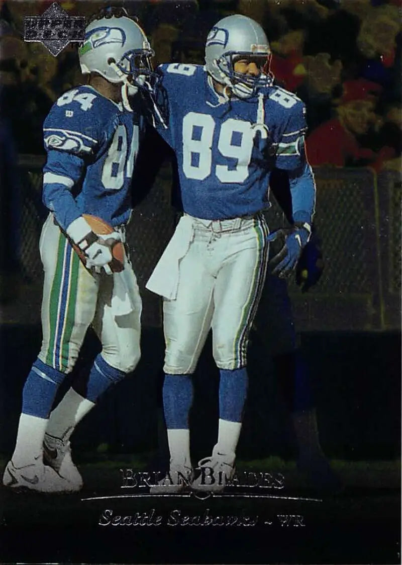 1996 Upper Deck Silver #87 Brian Blades NM-MT Seahawks ID:79664
