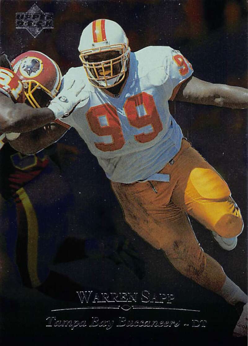 1996 Upper Deck Silver #89 Warren Sapp NM-MT Buccaneers ID:79666