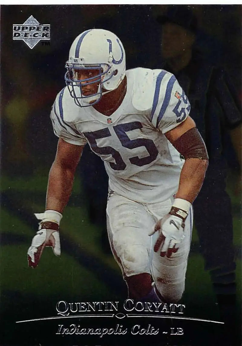 1996 Upper Deck Silver #103 Quentin Coryatt NM-MT Colts ID:79680