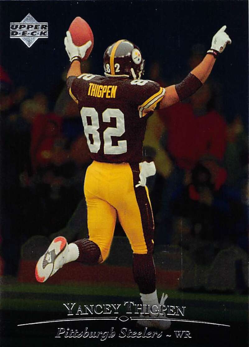 1996 Upper Deck Silver #114 Yancey Thigpen NM-MT Steelers ID:79691