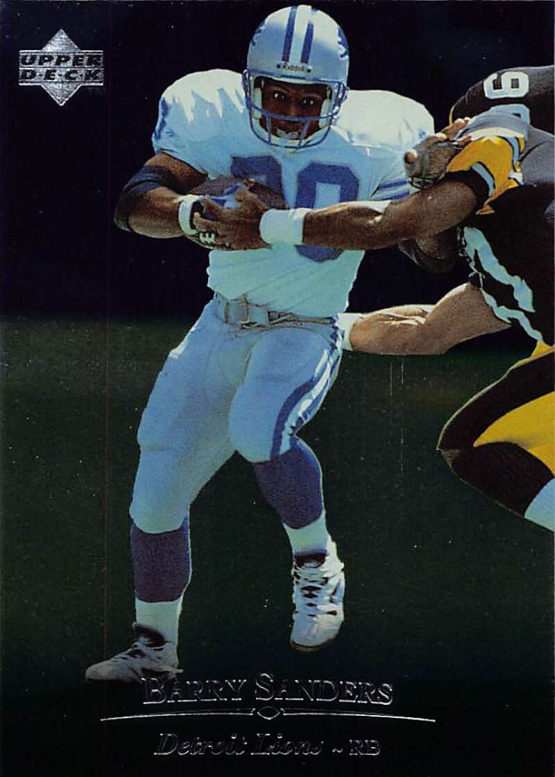 1996 Upper Deck Silver #130 Barry Sanders NM-MT Lions ID:79707