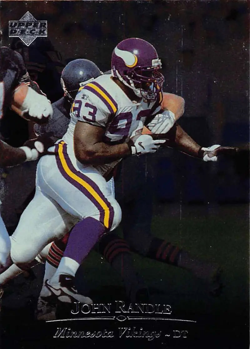 1996 Upper Deck Silver #137 John Randle NM-MT Vikings ID:79714