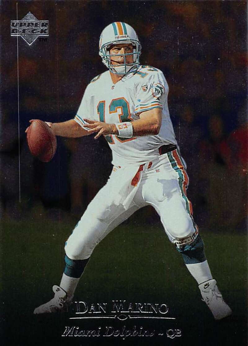 1996 Upper Deck Silver #166 Dan Marino NM-MT Dolphins ID:79743