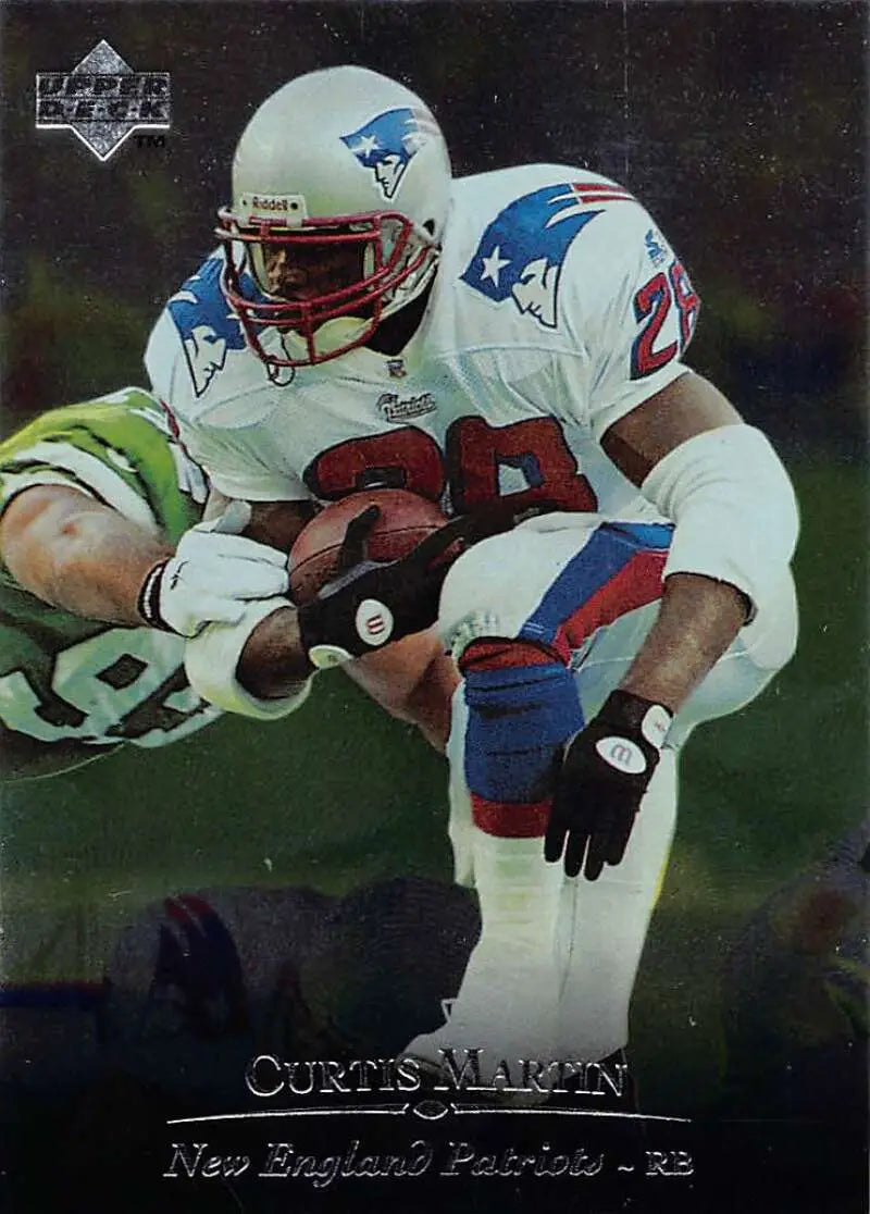 1996 Upper Deck Silver #168 Curtis Martin NM-MT Patriots ID:79744