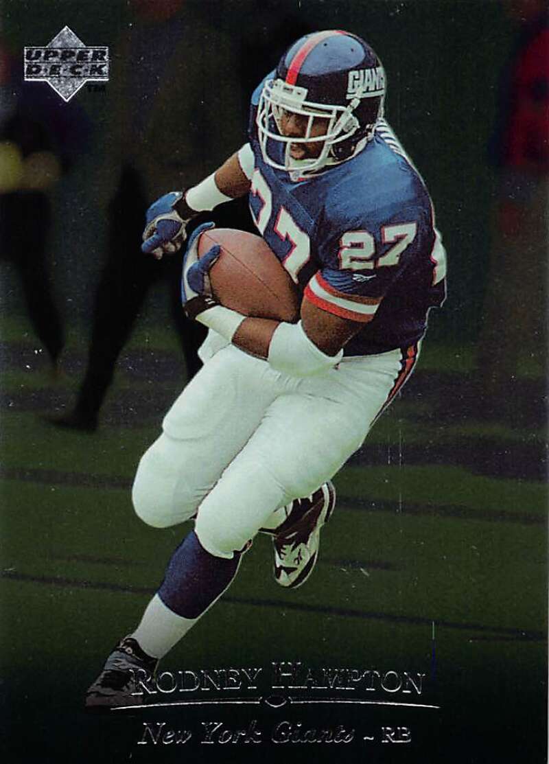 1996 Upper Deck Silver #170 Rodney Hampton NM-MT NY Giants ID:79746