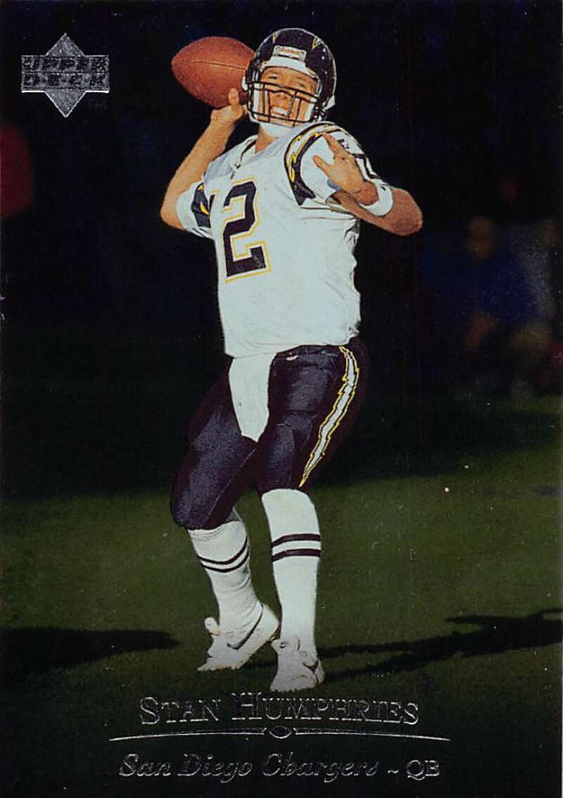 1996 Upper Deck Silver #175 Stan Humphries NM-MT Chargers ID:79751