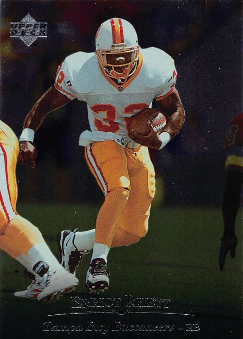 1996 Upper Deck Silver #179 Errict Rhett NM-MT Buccaneers ID:79754