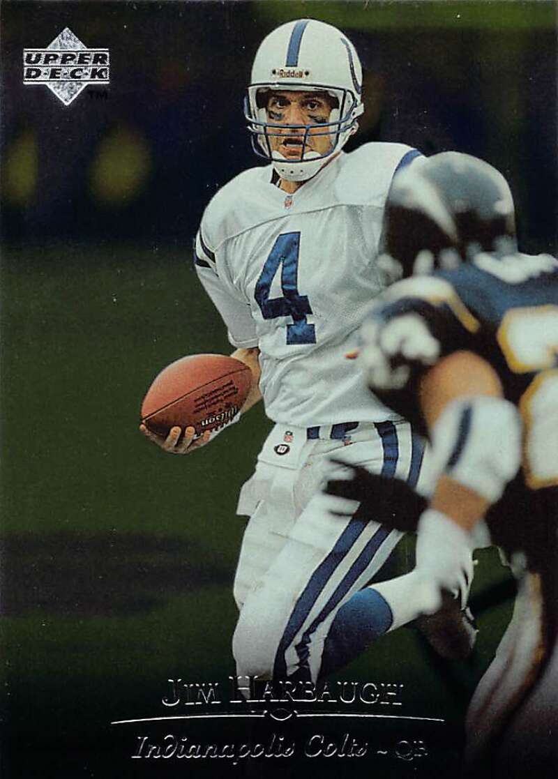 1996 Upper Deck Silver #193 Jim Harbaugh NM-MT Colts ID:79768