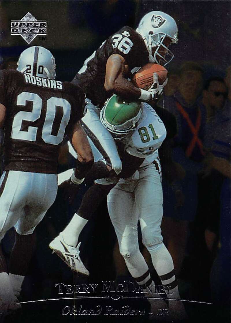 1996 Upper Deck Silver #202 Terry McDaniel NM-MT Raiders ID:79777