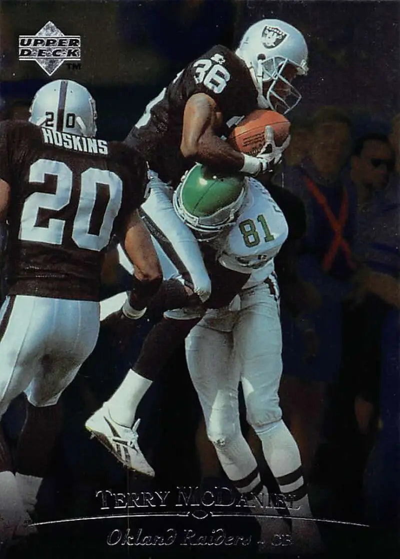 1996 Upper Deck Silver #202 Terry McDaniel NM-MT Raiders ID:79777