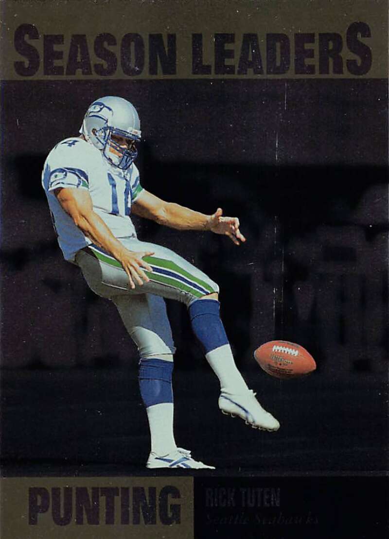 1996 Upper Deck Silver #223 Rick Tuten NM-MT Seahawks SL ID:79798
