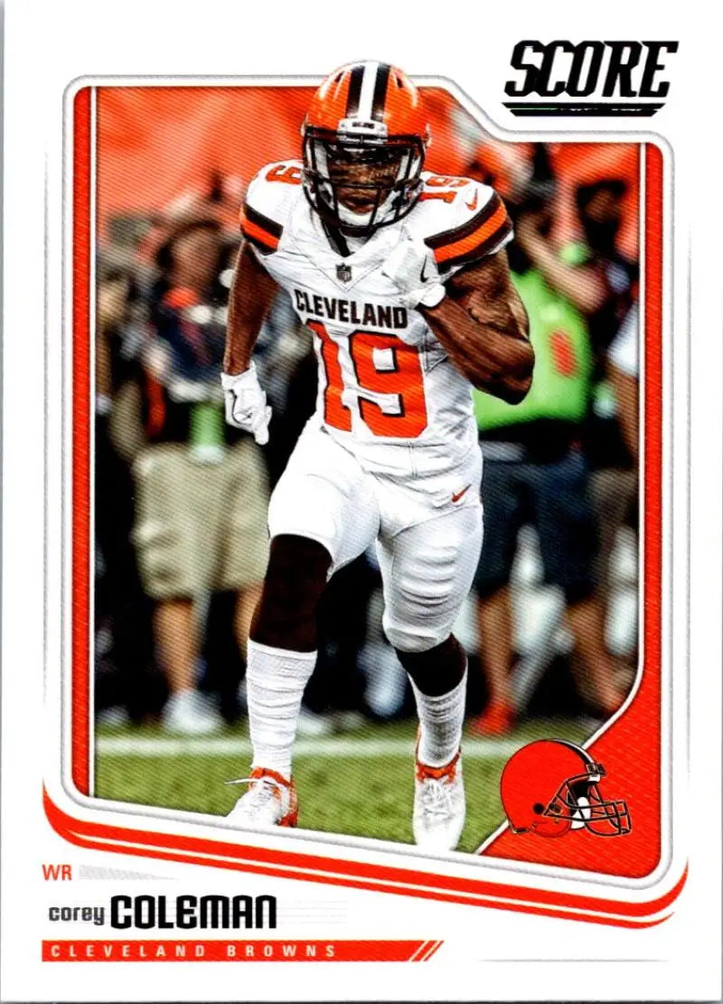 2018 Score #77 Corey Coleman NM-MT Browns ID:14924