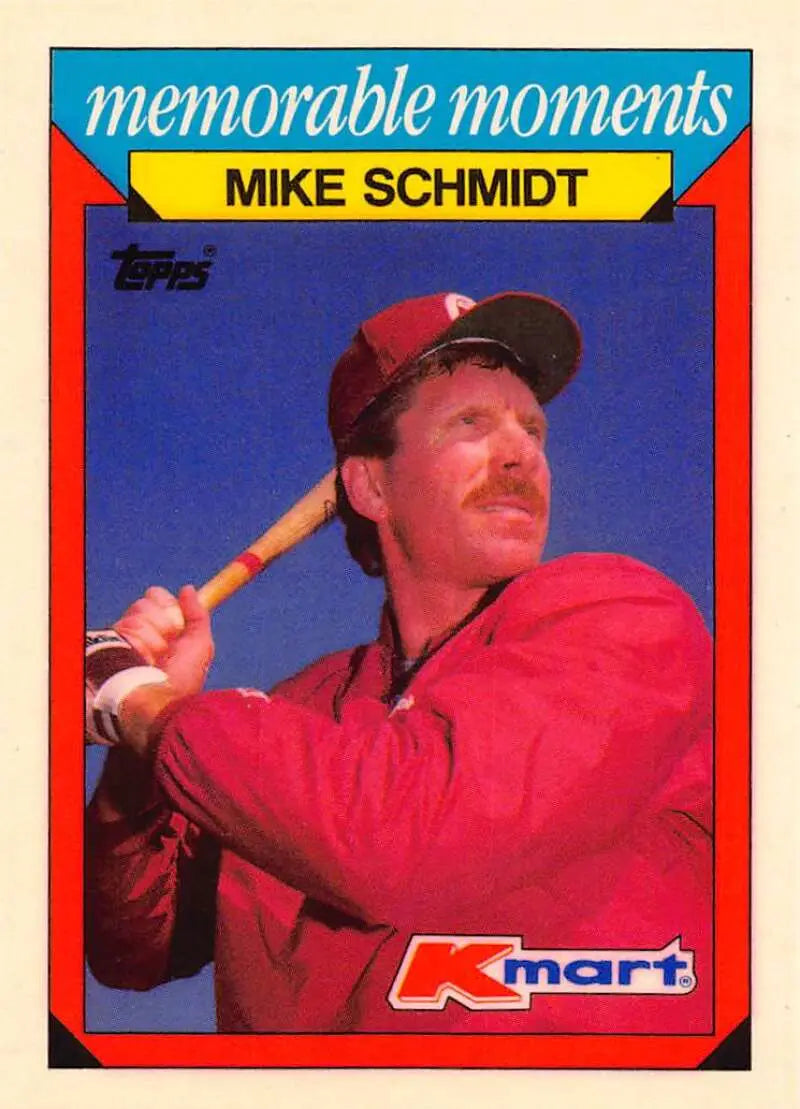 1988 Topps K-Mart Memorable Moments #25 Mike Schmidt NM-MT Phillies ID:76810
