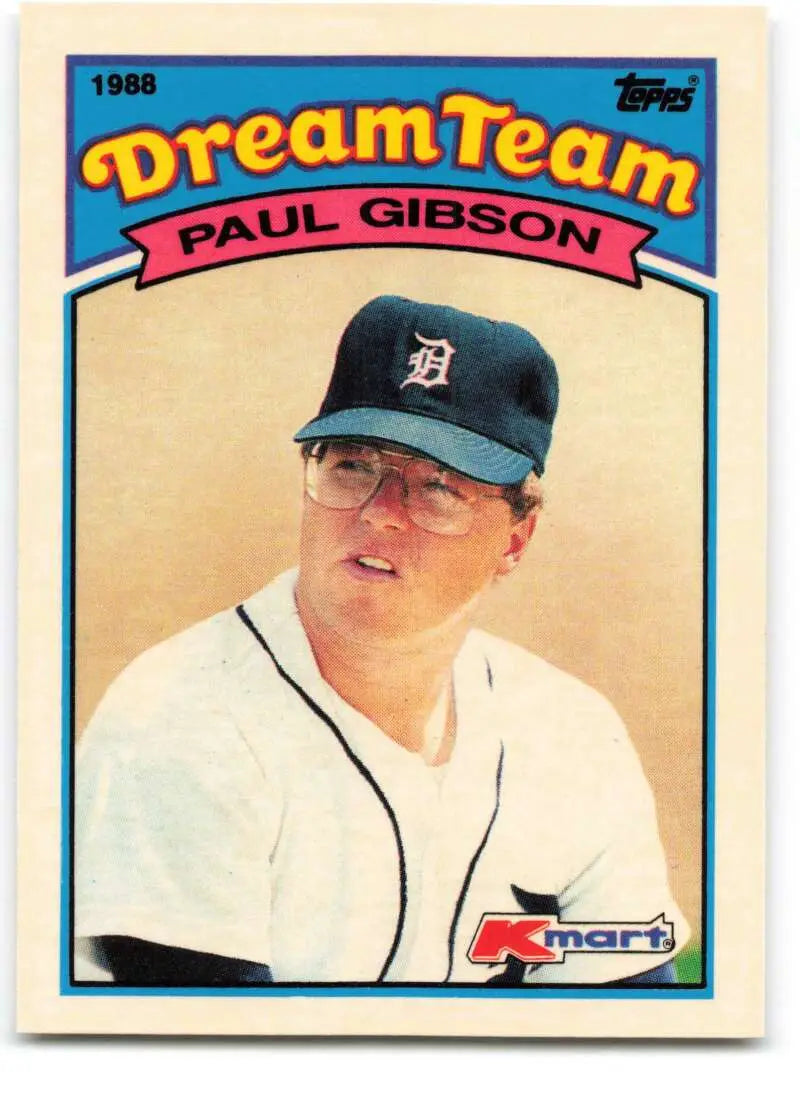 1989 Topps K-Mart Dream Team #10 Paul Gibson NM-MT Tigers ID:60559