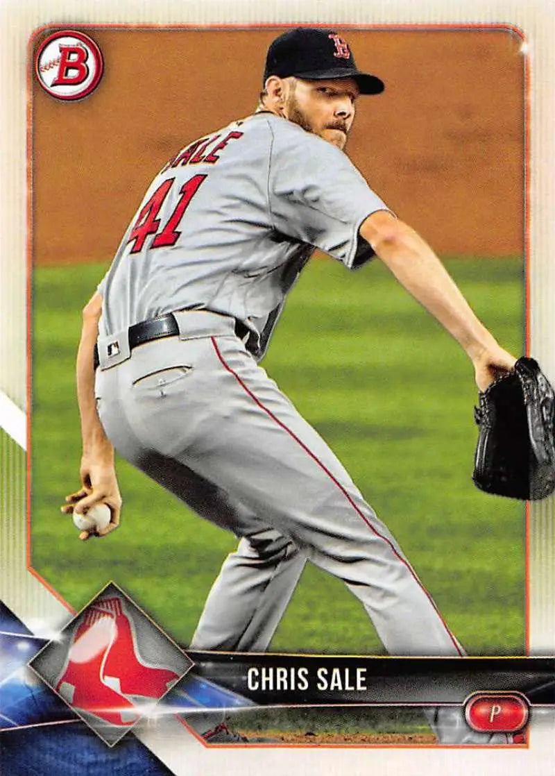 2018 Bowman #94 Chris Sale NM-MT Red Sox