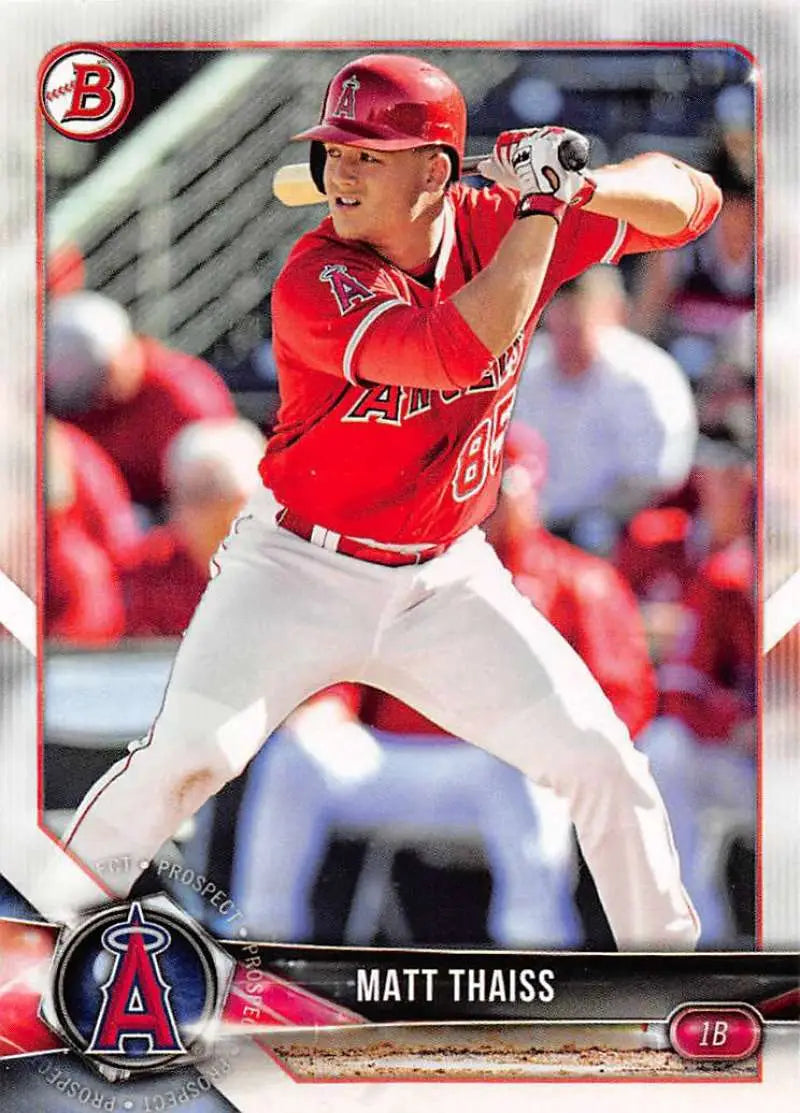 2018 Bowman Prospects #BP61 Matt Thaiss NM-MT Angels