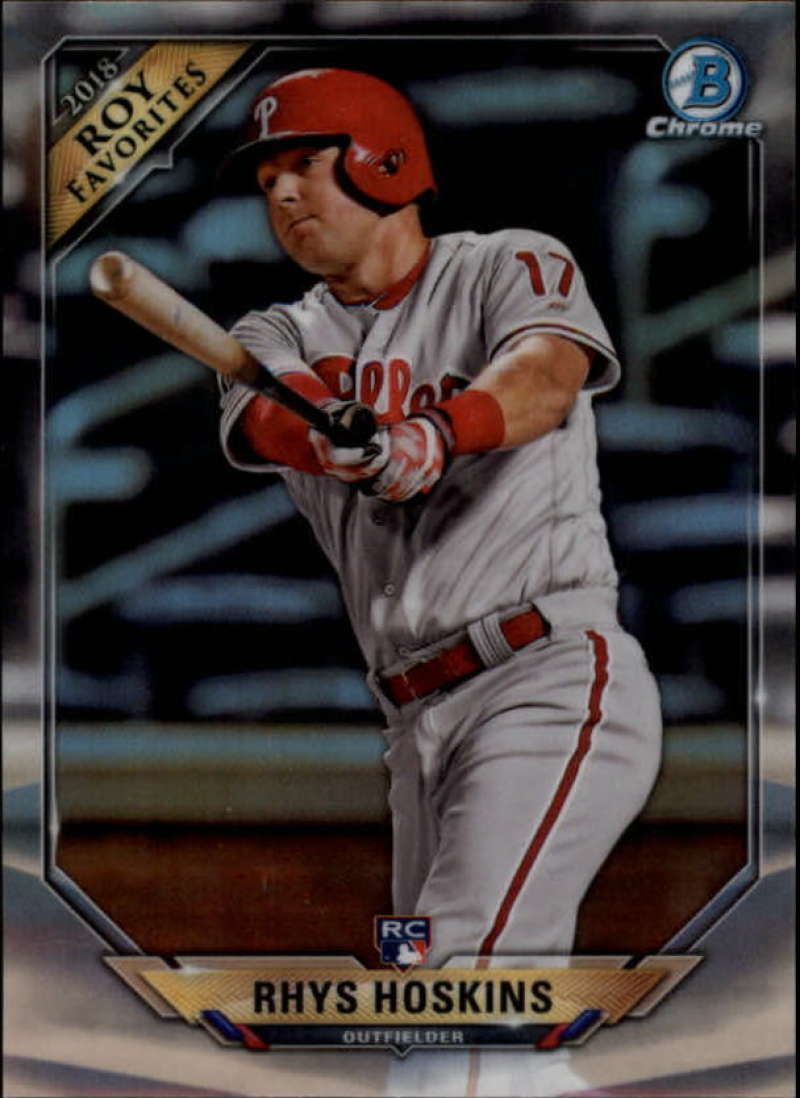 2018 Bowman ROY Favorites #ROYF-RH Rhys Hoskins NM-MT Phillies