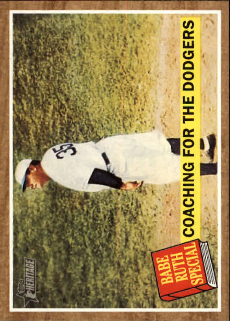 2011 Topps Heritage #142 Babe Ruth NM-MT Dodgers Coaching For The Dodge ID:72920