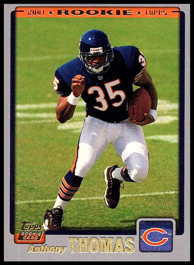 2001 Topps #358 Anthony Thomas NM-MT RC Rookie Bears ID:82096