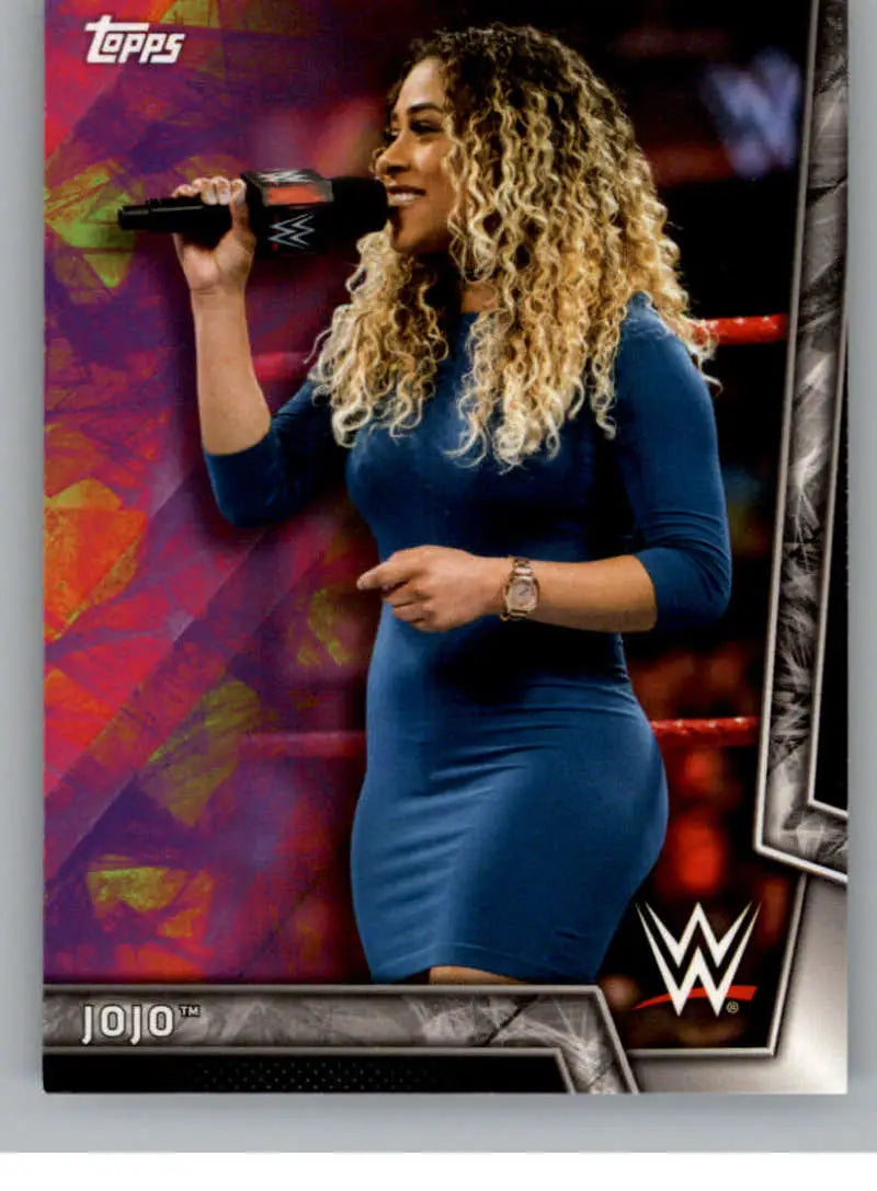 2018 Topps WWE Women’s Division Evolution #13 JoJo NM-MT ID:33356