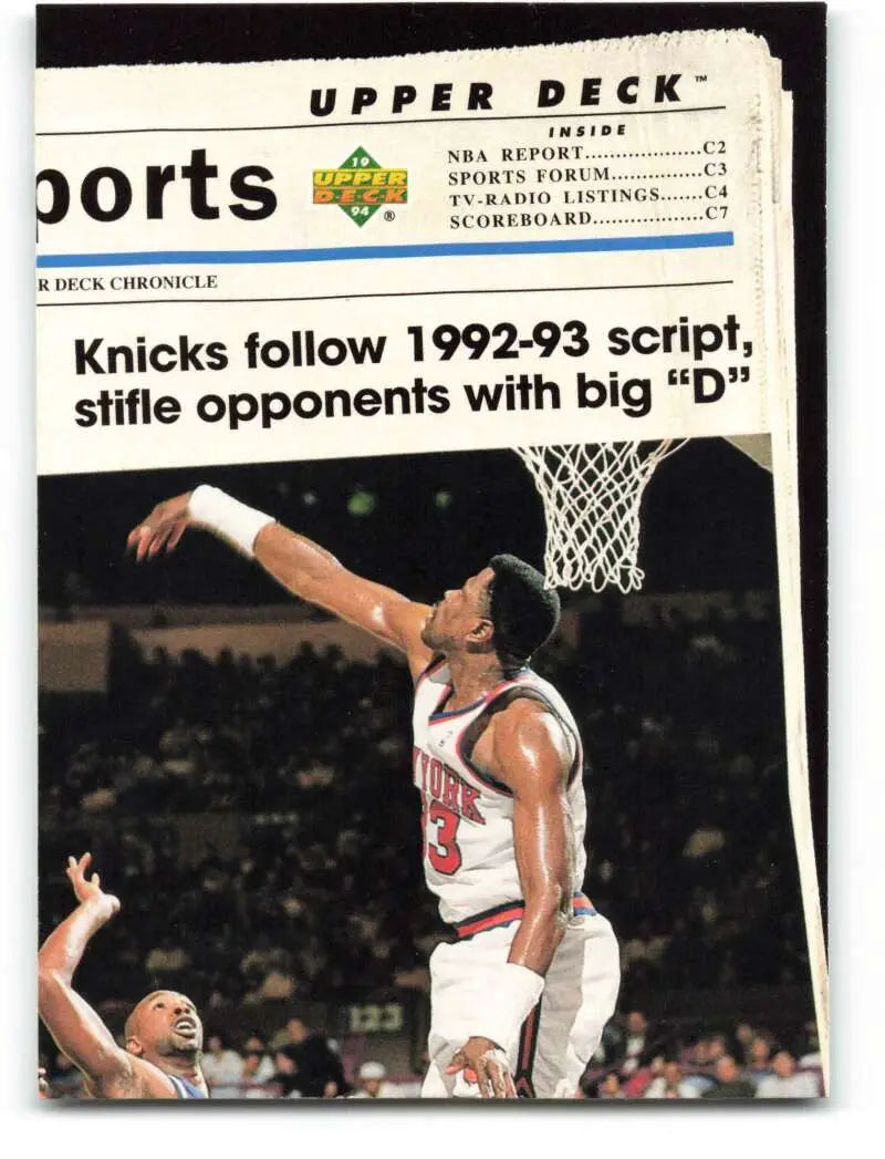 1993-94 Upper Deck Special Edition #216 Patrick Ewing NM Near Mint Knic ID:82867