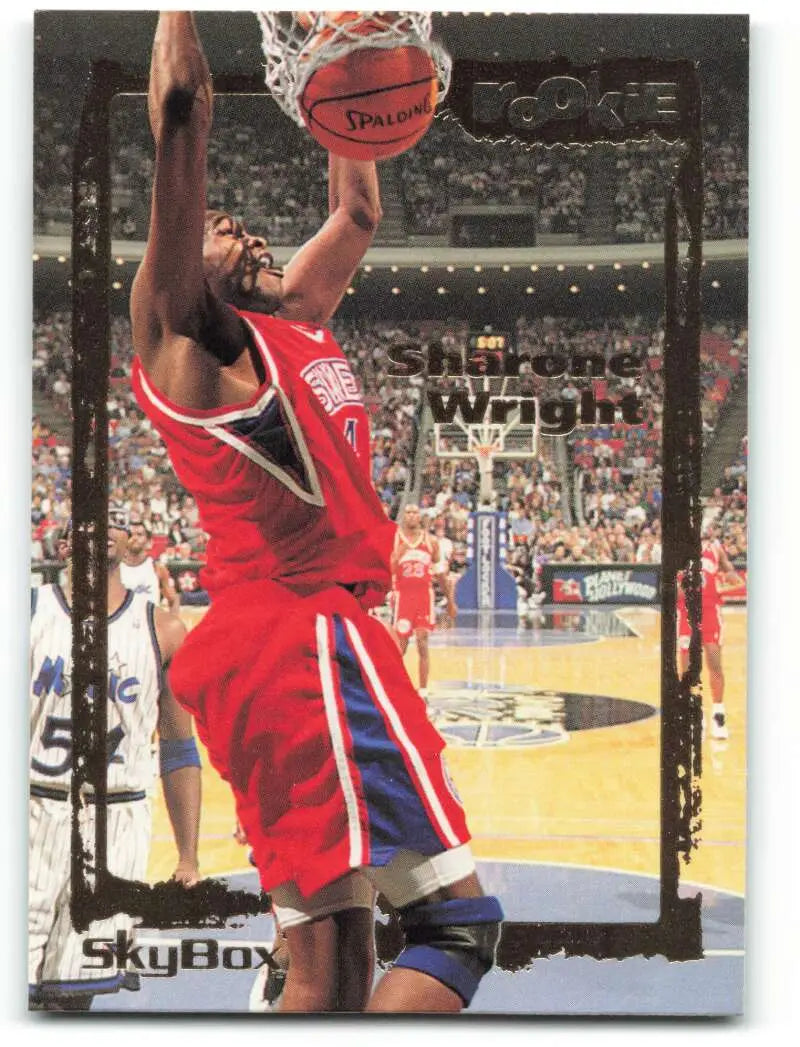 1994-95 SkyBox Emotion #110 Sharone Wright NM-MT 76ers ID:72752