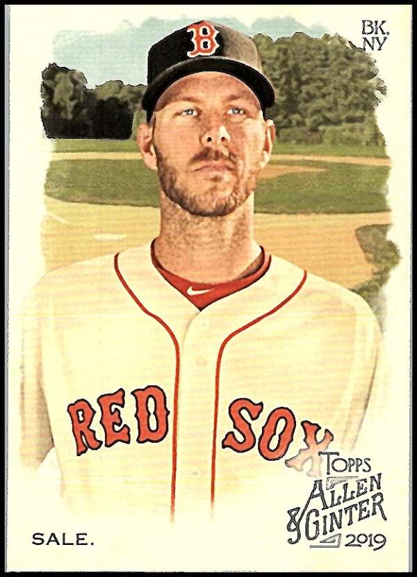 2019 Allen and Ginter #99 Chris Sale NM-MT Red Sox