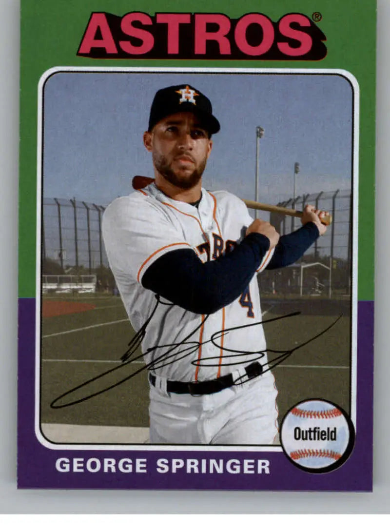 2019 Topps Archives #174 George Springer NM-MT Astros ID:27385