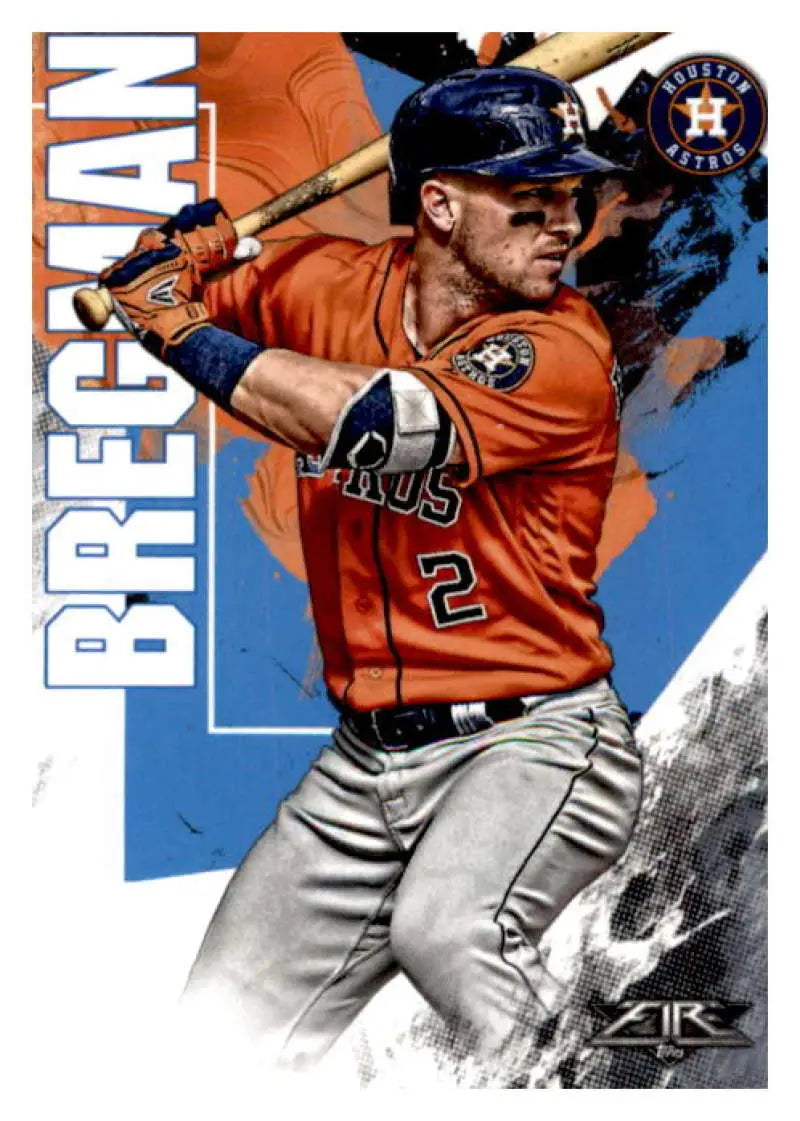 2019 Topps Fire #72 Alex Bregman NM-MT Astros