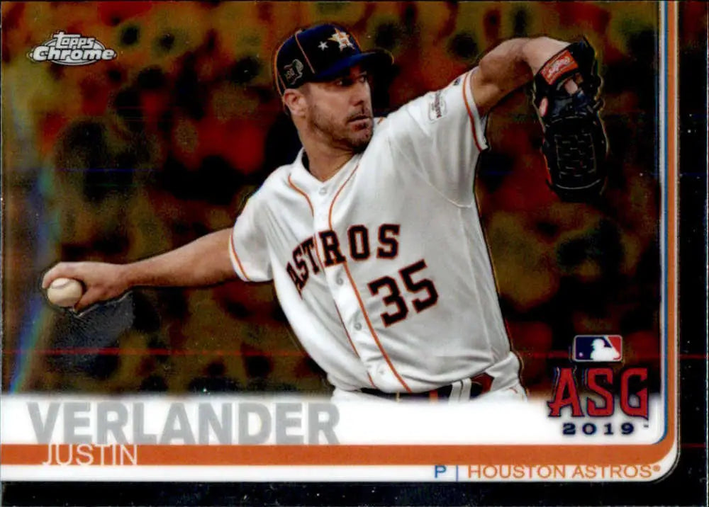 2019 Topps Chrome Update #85 Justin Verlander NM-MT Astros ID:24490