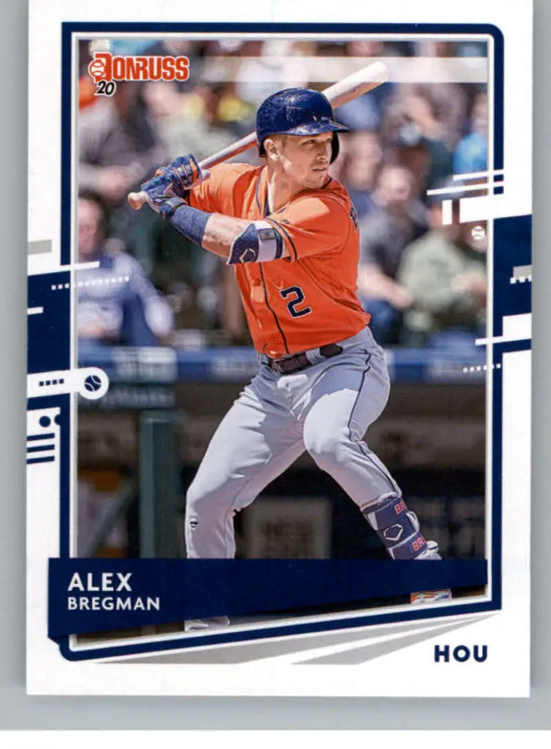 2020 Donruss #112 Alex Bregman NM-MT Astros