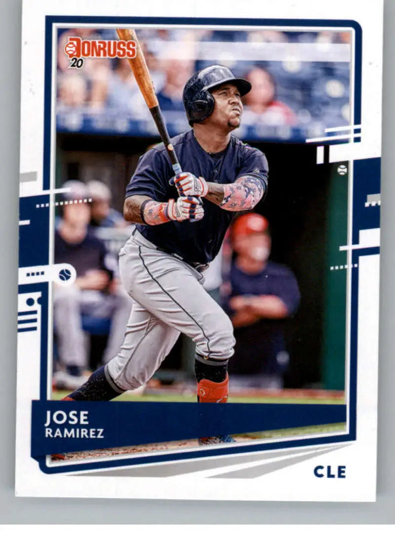 2020 Donruss #158 Jose Ramirez NM-MT Indians