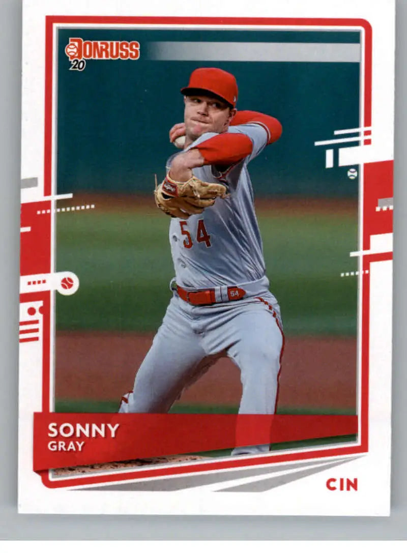 2020 Donruss #201 Sonny Gray NM-MT Reds ID:26962