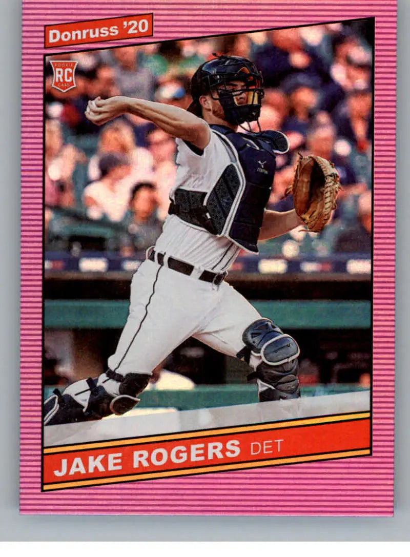 2020 Donruss Holo Purple #260 Jake Rogers NM-MT Tigers