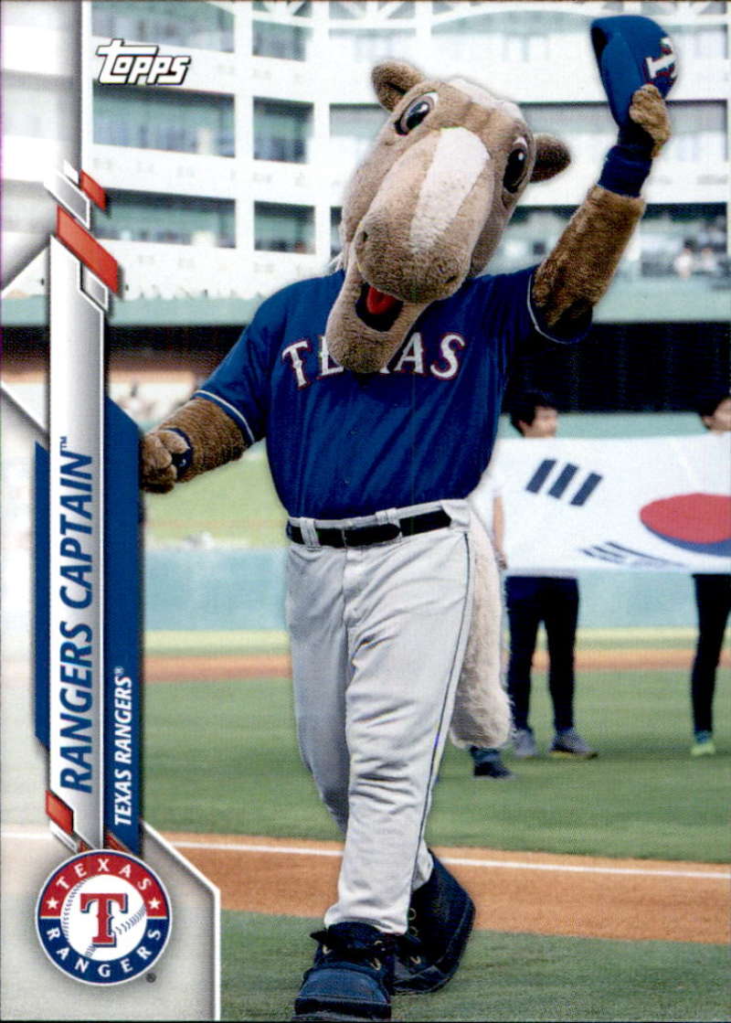 2020 Topps Opening Day Mascots #M-19 Rangers Captain NM-MT Rangers ID:27040