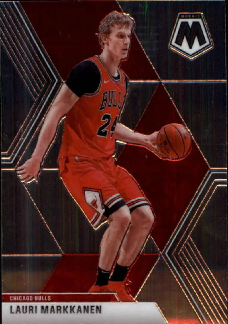 2019-20 Panini Mosaic #97 Lauri Markkanen NM-MT Bulls